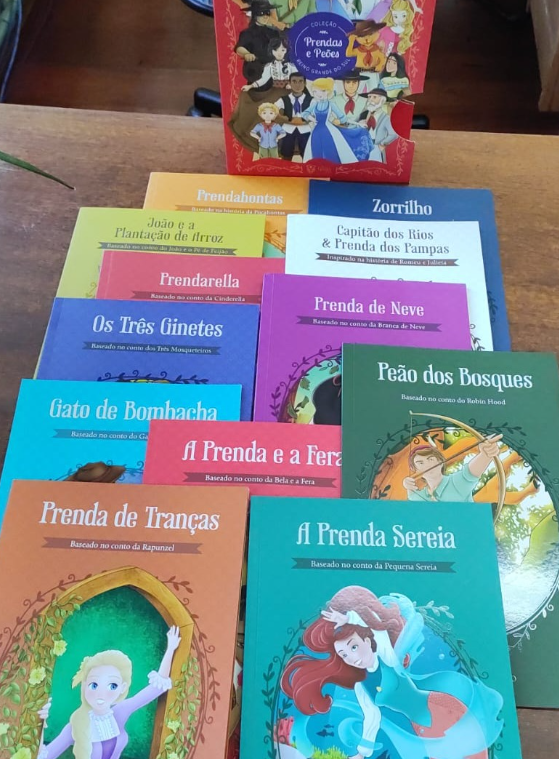 Alunos da rede municipal de Nova Bassano recebem livros durante ação de incentivo à leitura