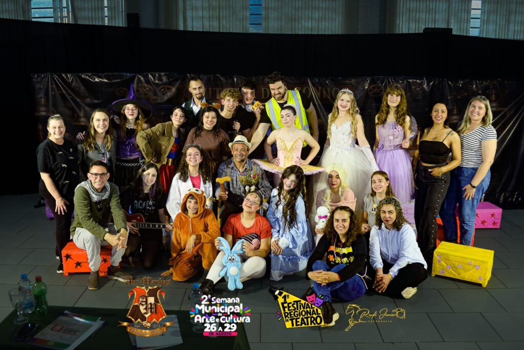 Grupo Municipal de Teatro de Nova Prata participa de festival em Campestre da Serra