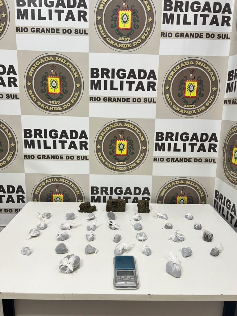 Adolescente é apreendido por ato infracional análogo ao tráfico de drogas em Serafina Corrêa