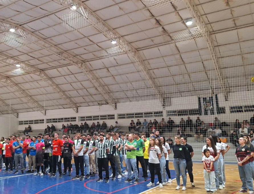 Abertura do Campeonato Municipal de Futsal 2026 de Nova Bassano é adiada