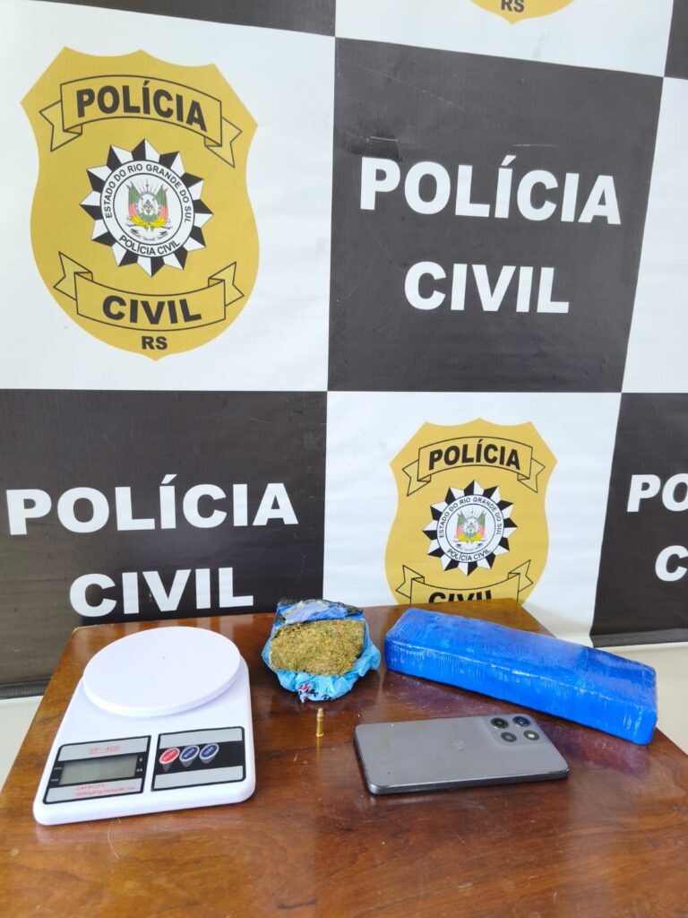 Mulher é presa em flagrante por tráfico de drogas em Serafina Corrêa