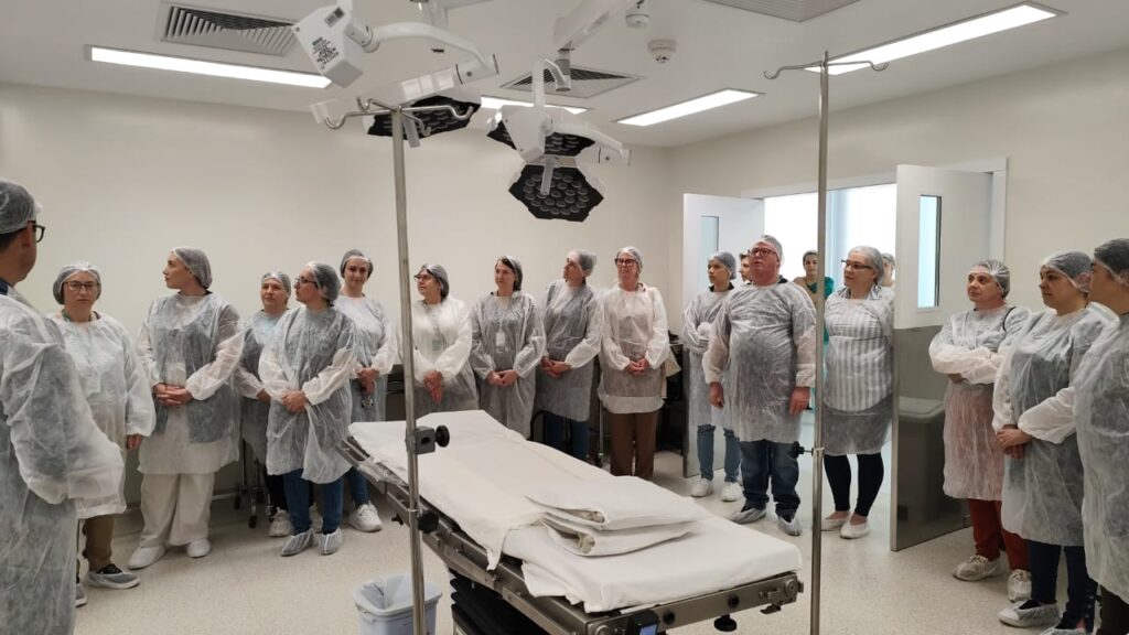 Agentes Comunitários de Saúde de Nova Prata visitam Hospital São João Batista
