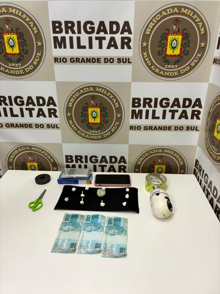 Casal é preso por tráfico de drogas em Serafina Corrêa